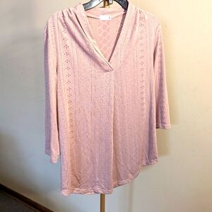 Pink Long Sleeve Top